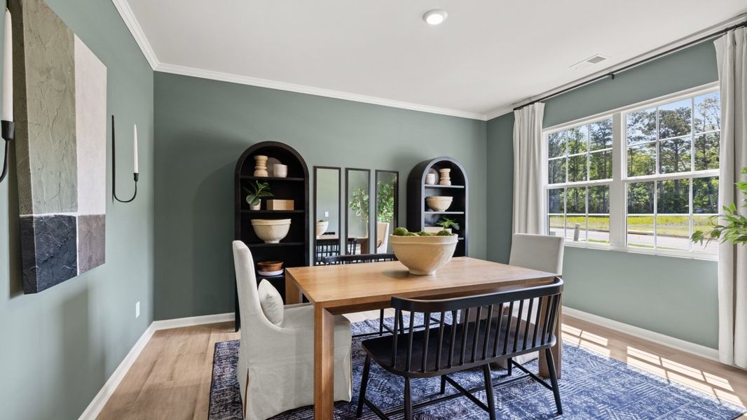 Furnished interior in a model home at Fairhaven in Lithia Springs (Image 8).