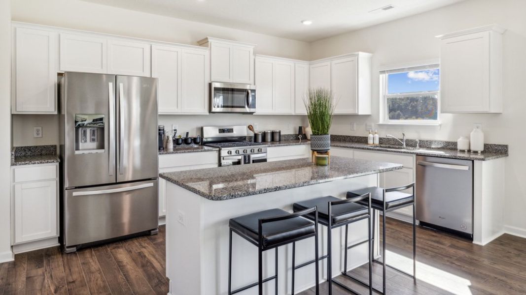 Furnished interior in a model home at Sharps Glen in Seymour (Image 6).
