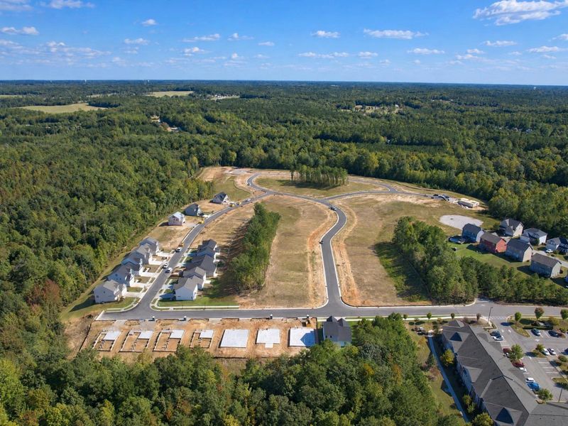 Site preparation and early development at Riverwood Ranch in Clayton, NC (Image 14).