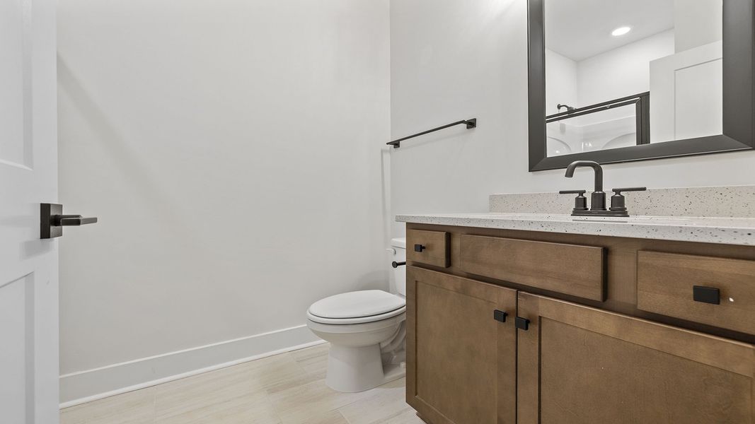 Furnished interior in a model home at Cottonwood Ridge in Piedmont (Image 15).