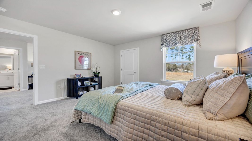 Furnished interior in a model home at Sease's Pond in Gilbert (Image 37).