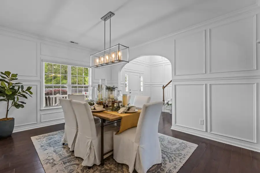 Furnished interior in a model home at Kennedy's Crossing in Grimesland (Image 4).