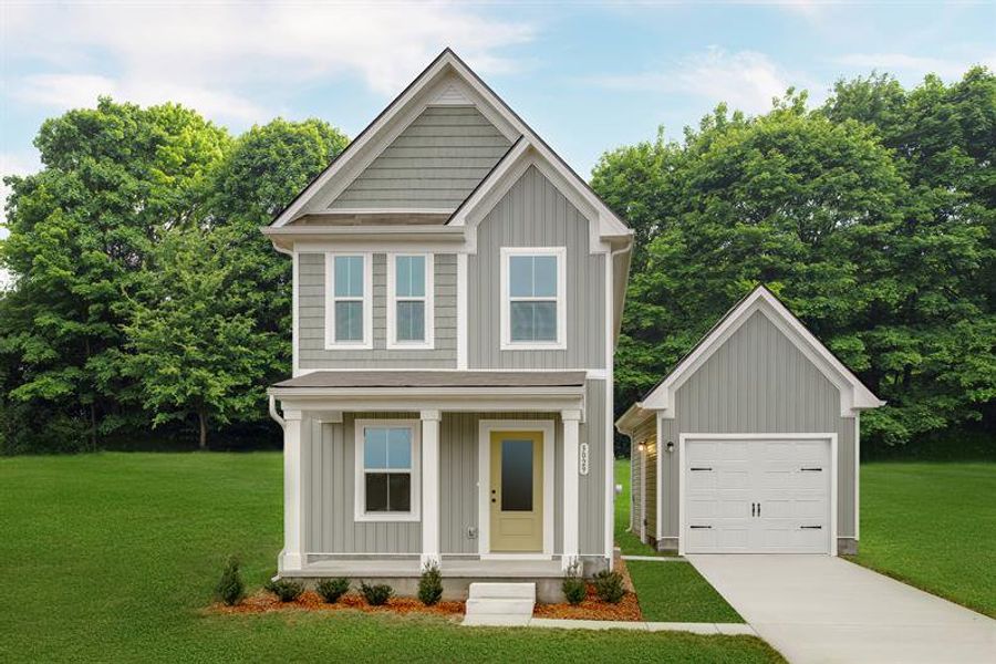 Extended driveway, 2-car garages & Golf Cart storage available on select floorplans.