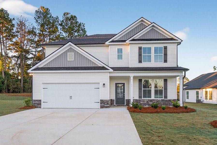 Front exterior of a home in the Langston Place community, located in Perry, GA (Image 11).