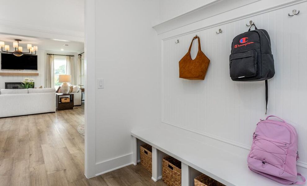 Furnished interior in a model home at Cedar Ridge in Angier (Image 24).