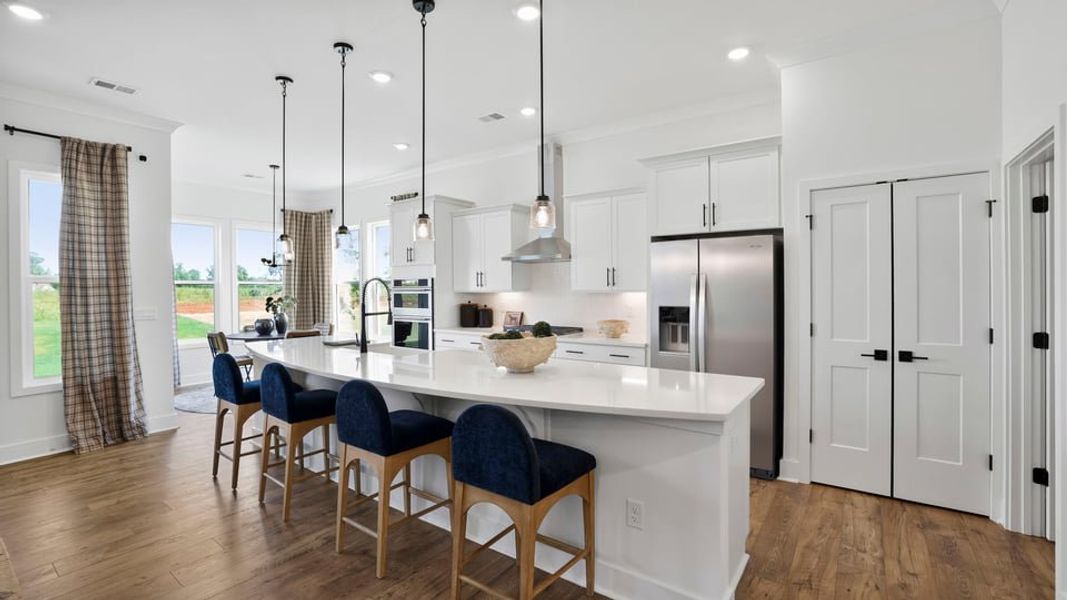 Furnished interior in a model home at Williams Ridge in Woodruff (Image 14).