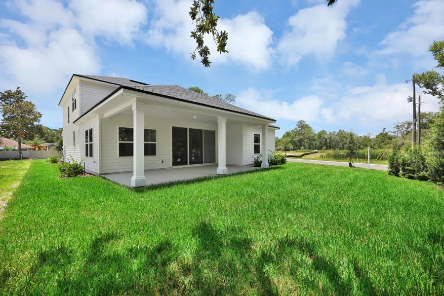 The Egret Rear Exterior