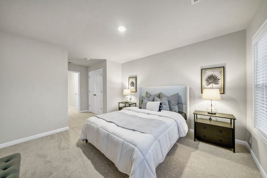 Furnished interior in a model home at Village at Boulware in Lugoff (Image 31).