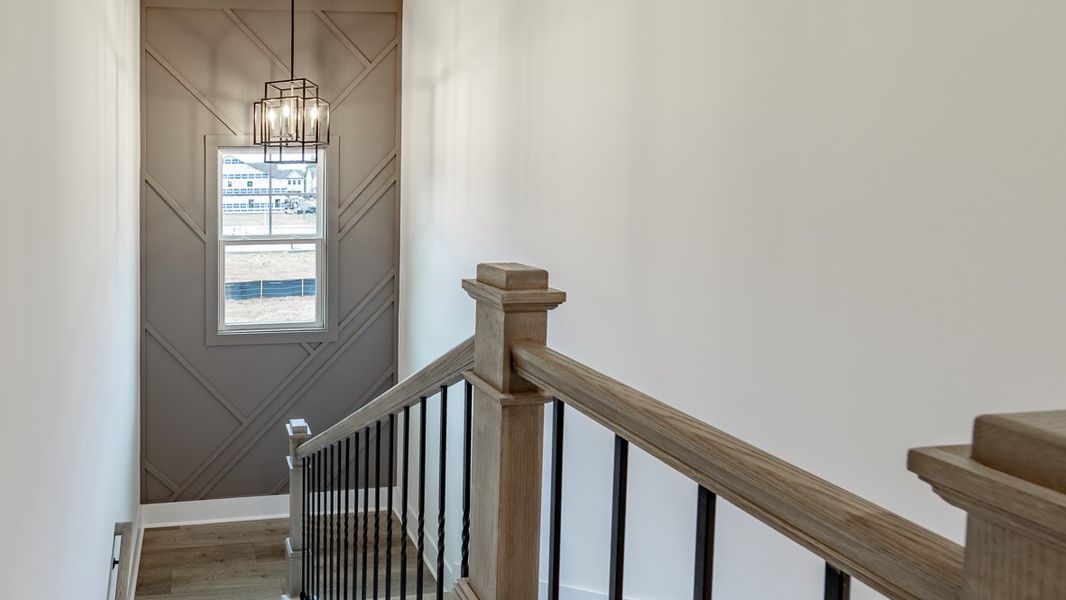 Furnished interior in a model home at The Village at Sandy Plains in Marietta (Image 31).