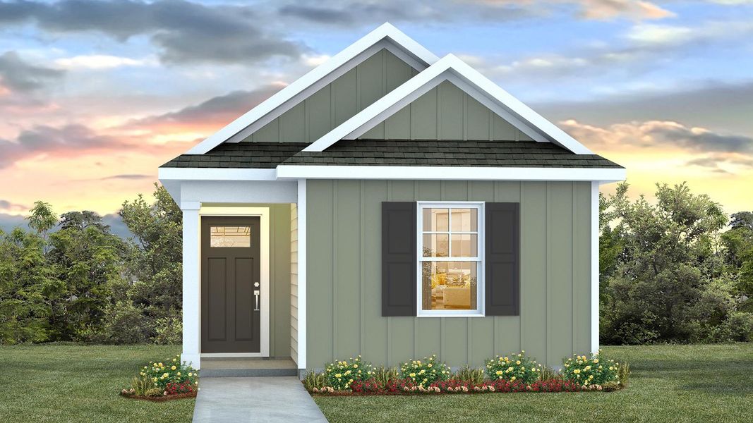 Front exterior of a home in the Fox Run community, located in Supply, NC (Image 9). Front exterior of a home in the Fox Run community, located in Supply, NC (Image 9).