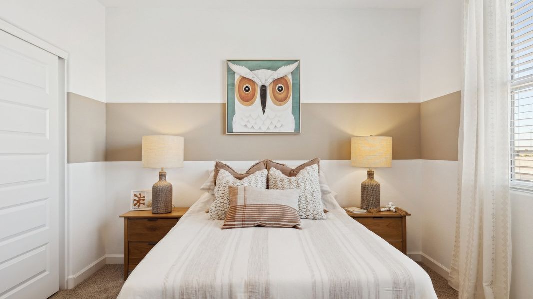 Furnished interior in a model home at Anthem at Merrill Ranch in Florence (Image 91).