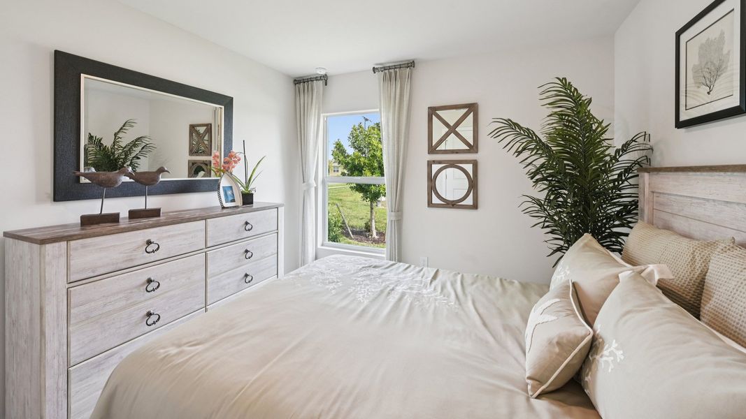 Furnished interior in a model home at Cape Coral Well & Septic in Cape Coral (Image 45).