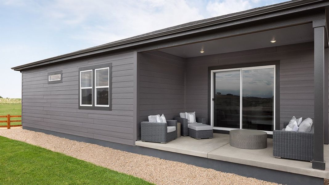 Exterior details of a home in The Estates Collection at Talon Pointe, Thornton (Image 6).