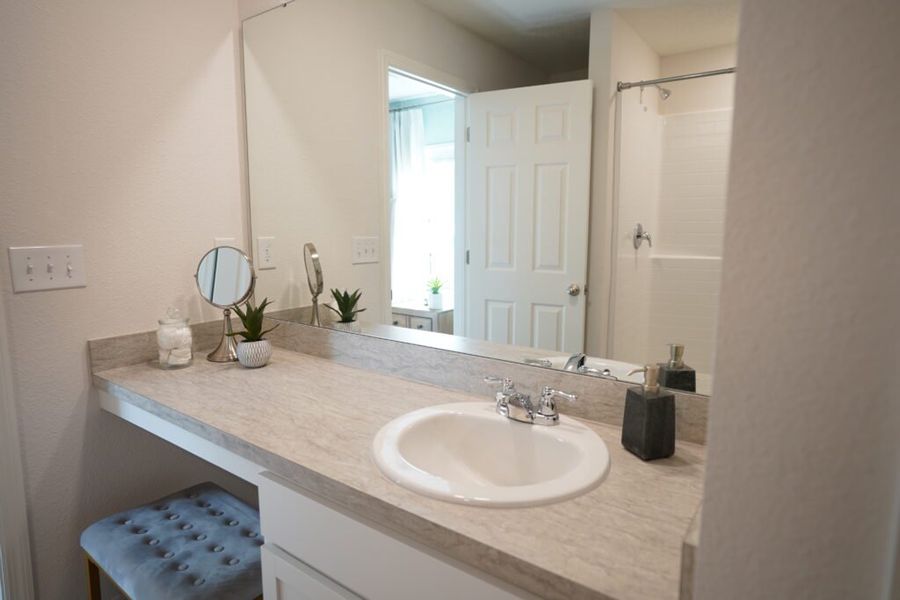 Furnished interior in a model home at Poinciana in Poinciana (Image 22).