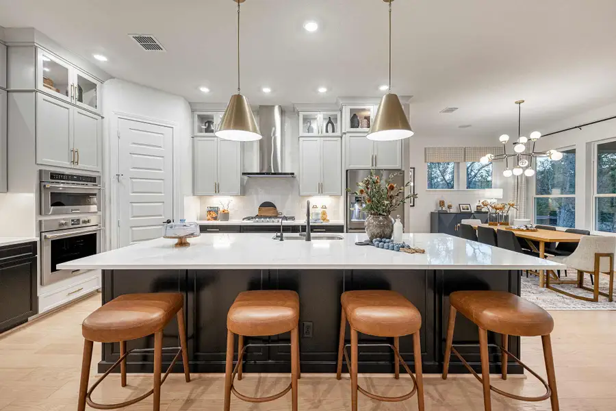 Furnished interior in a model home at Thornebrook in Bulverde (Image 4). Furnished interior in a model home at Thornebrook in Bulverde (Image 4).