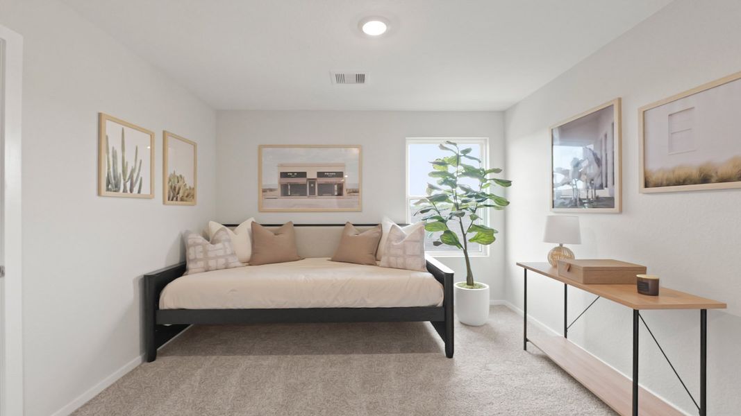 Furnished interior in a model home at Sunset Valley in Hockley (Image 8).