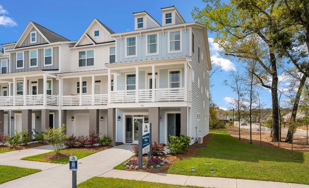 Front exterior of a home in the New Riverside Village community, located in Bluffton, SC (Image 5).