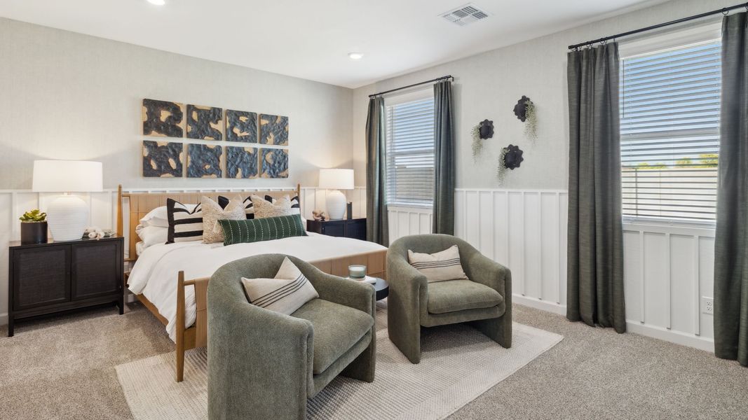 Furnished interior in a model home at Del Rio Ranch in Avondale (Image 20).