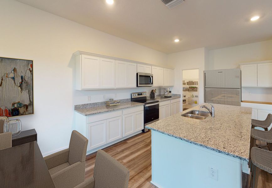 Furnished interior in a model home at Andalusia in Loris (Image 4).