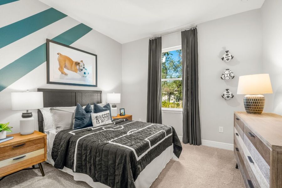 Furnished interior in a model home at Port Charlotte in Port Charlotte (Image 17). Furnished interior in a model home at Port Charlotte in Port Charlotte (Image 17).