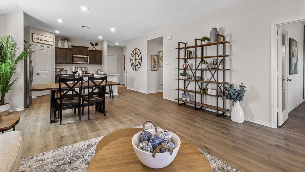 Furnished interior in a model home at River Oaks at Sawmill in Chandler (Image 15).