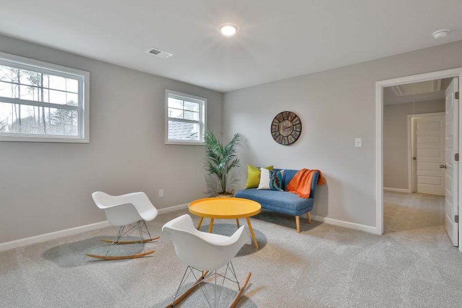 Furnished interior in a model home at Wimberly Estates in Newnan (Image 23). Furnished interior in a model home at Wimberly Estates in Newnan (Image 23).