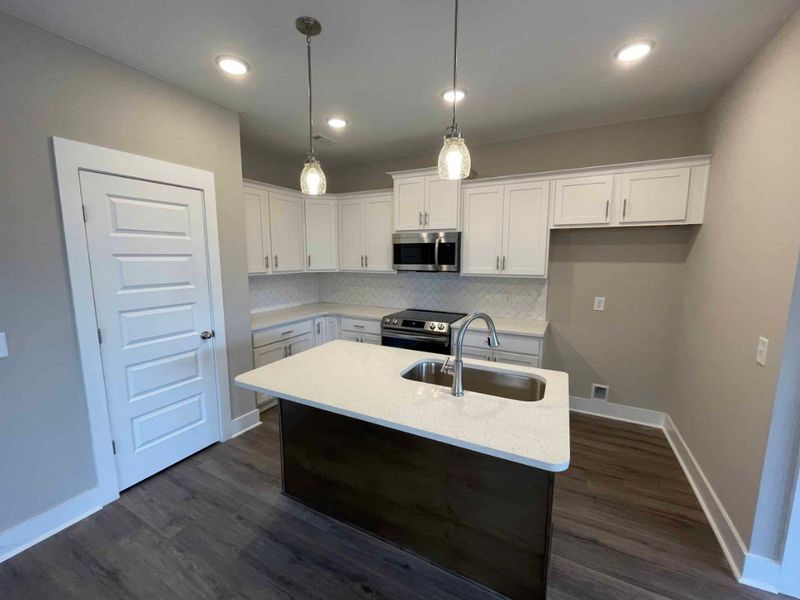 Furnished interior in a model home at Westfield Garden Homes in Gallatin (Image 8).