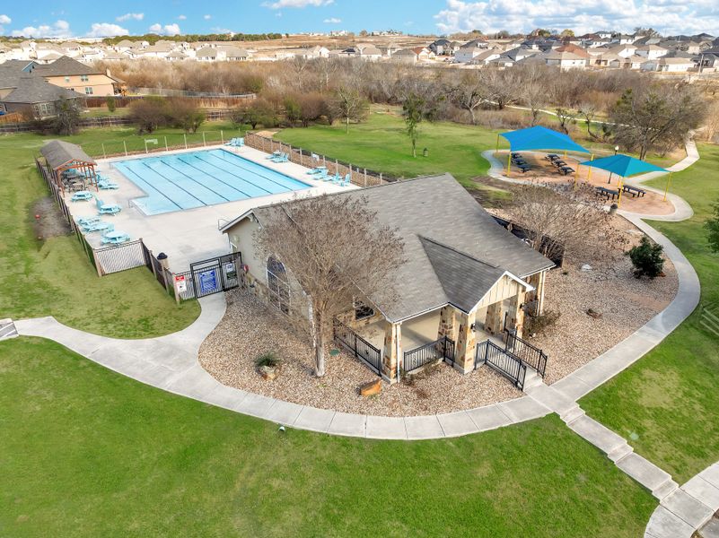 Community amenity available to residents of Saddle Creek Ranch in Cibolo (Image 1).