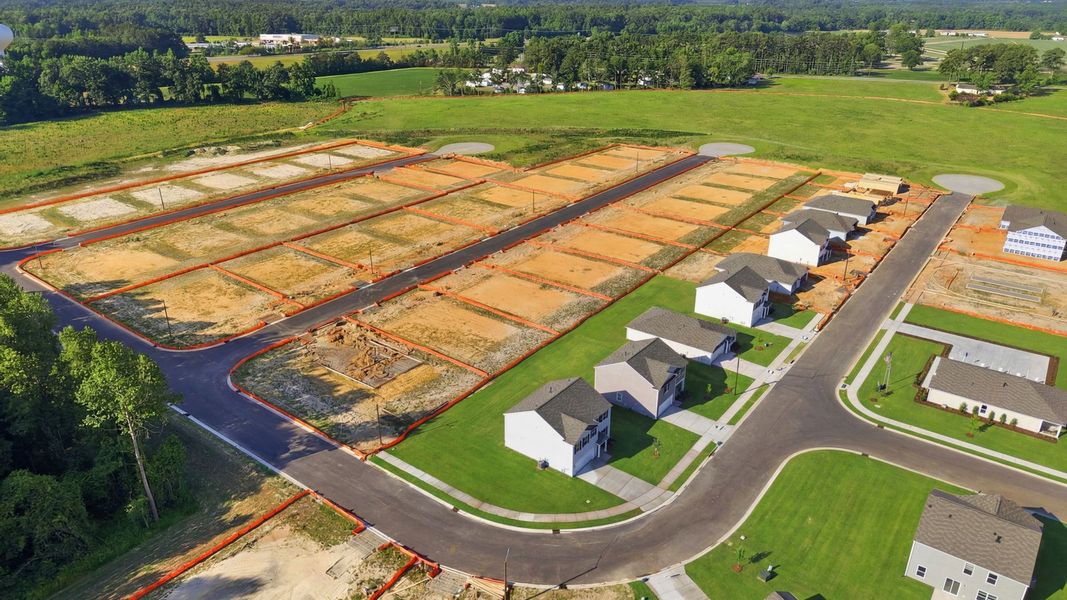 Site preparation and early development at Bynum Farms in Farmville, NC (Image 28).
