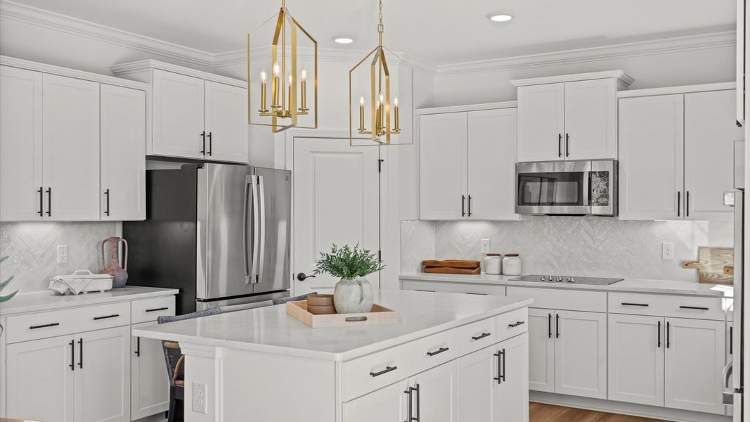 Furnished interior in a model home at Mason Glenn in Franklinton (Image 20).