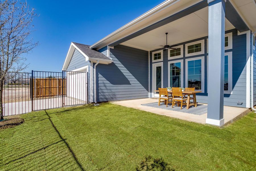 Front exterior of a home in the MidTowne community, located in Midlothian, TX (Image 2).