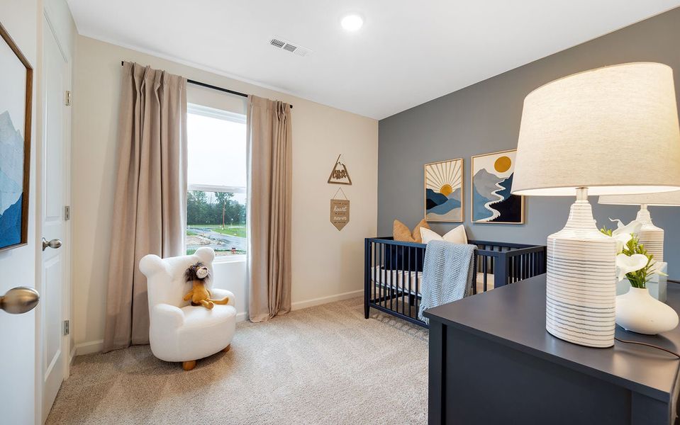 Furnished interior in a model home at Stonehenge in Manchester (Image 22).