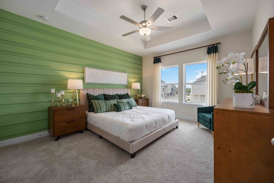 Alicante Model Home – Picasso Floorplan – Primary Bedroom Alicante Model Home – Picasso Floorplan – Primary Bedroom