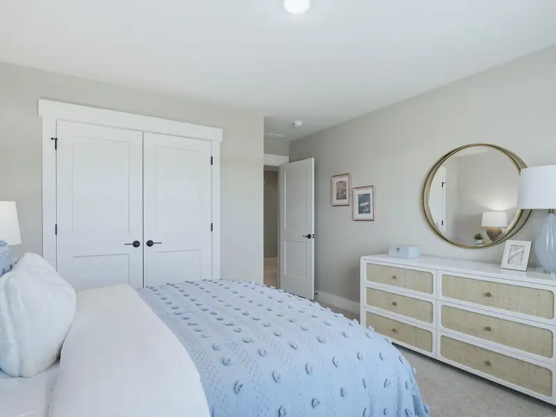 Furnished interior in a model home at Barrow Meadows in Zebulon (Image 24).