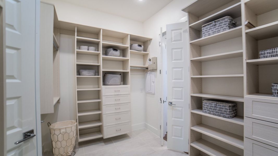 Furnished interior in a model home at Ladera at the Reserve at Mansfield in Mansfield (Image 15).