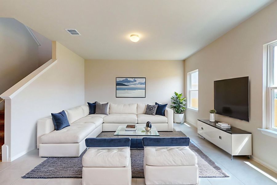 Living Room - Virtually Staged