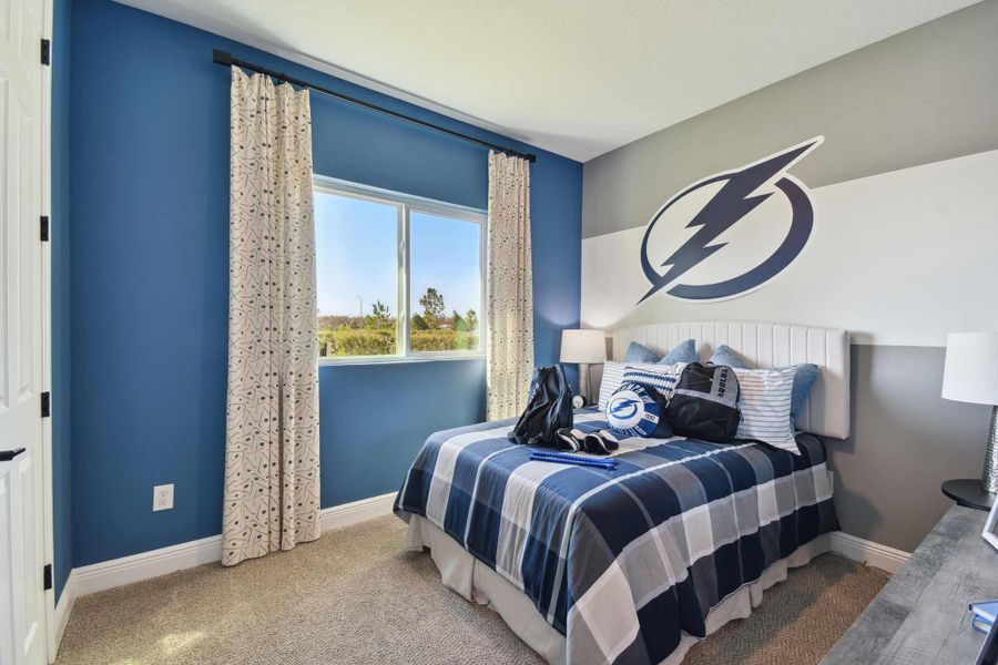 Furnished interior in a model home at Coasterra in Palmetto (Image 18).