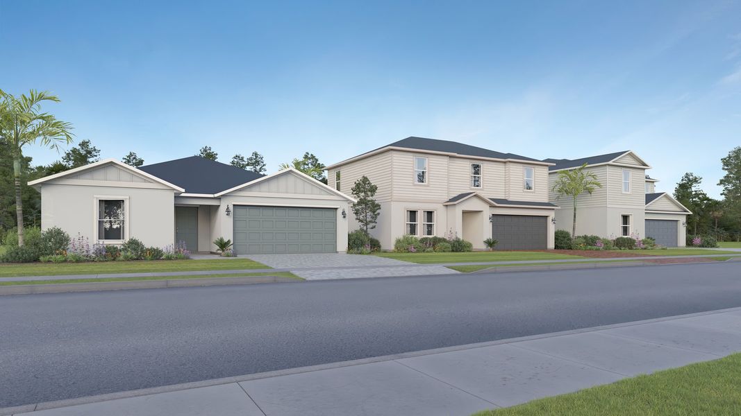 The Oaks Collection Meridian At Mayfair Streetscape The Oaks Collection Meridian At Mayfair Streetscape