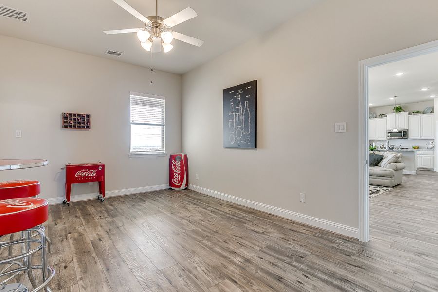 Furnished interior in a model home at Berkshire Estates in Mesquite (Image 52). Furnished interior in a model home at Berkshire Estates in Mesquite (Image 52).