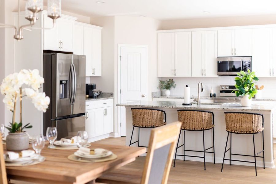Furnished interior in a model home at Camden Crossing in Savannah (Image 3). Furnished interior in a model home at Camden Crossing in Savannah (Image 3).