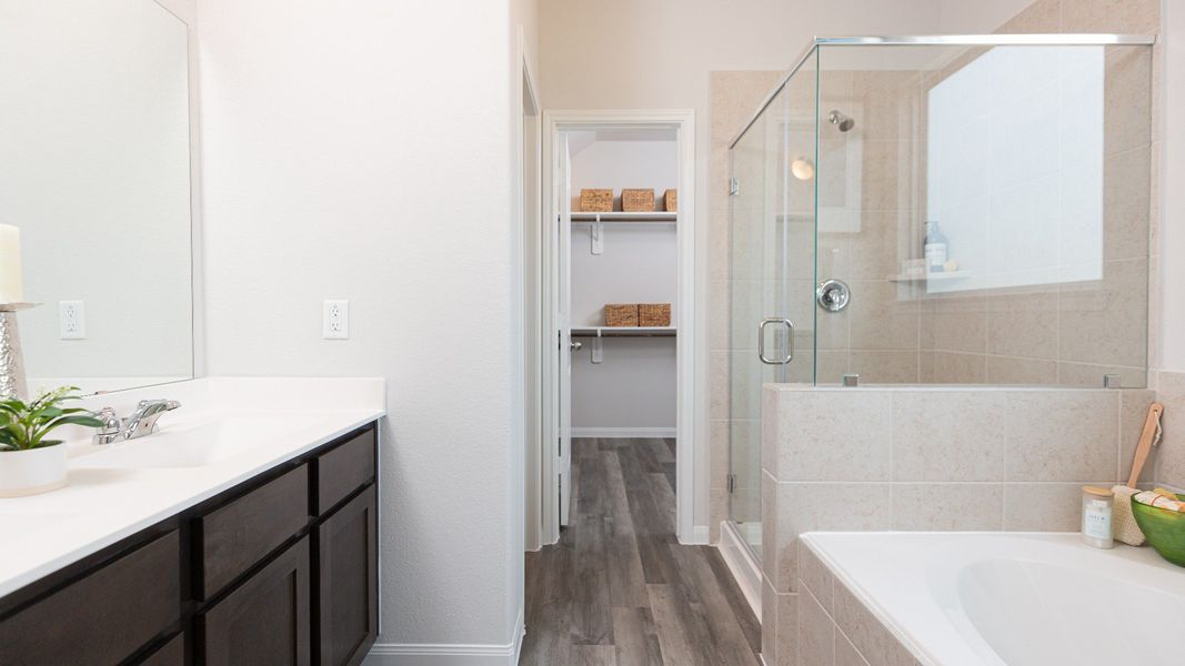 Charleston Heights Model Home Primary Bathroom