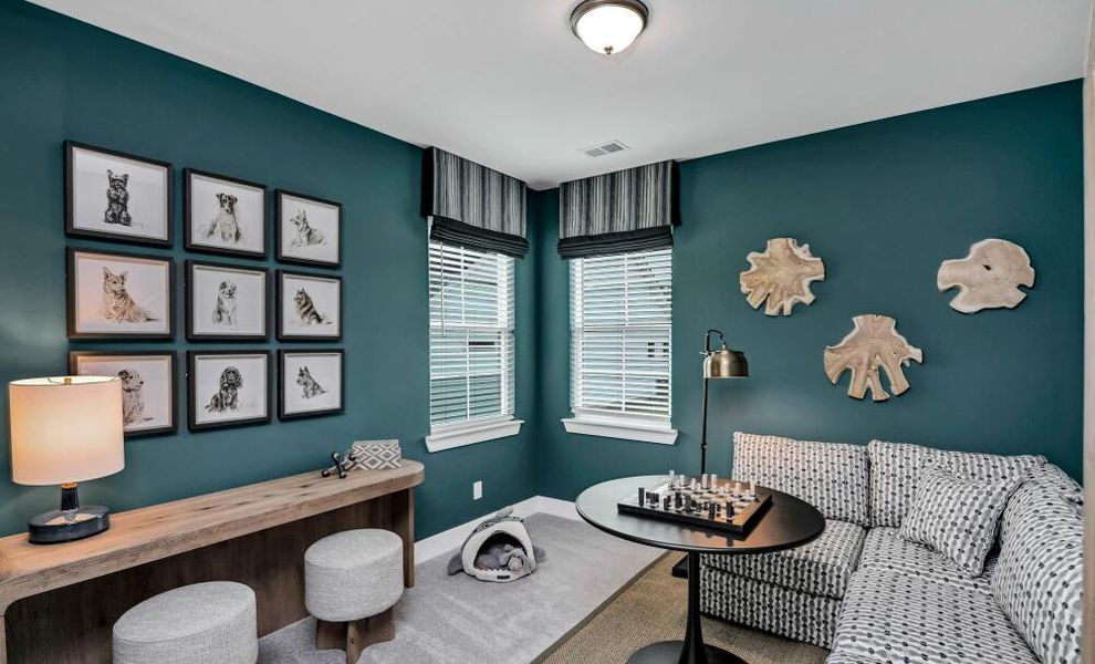 Furnished interior in a model home at Ferry Grove in Lexington (Image 14).