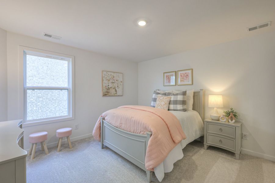 Furnished interior in a model home at Langford Farms in Gallatin (Image 47).