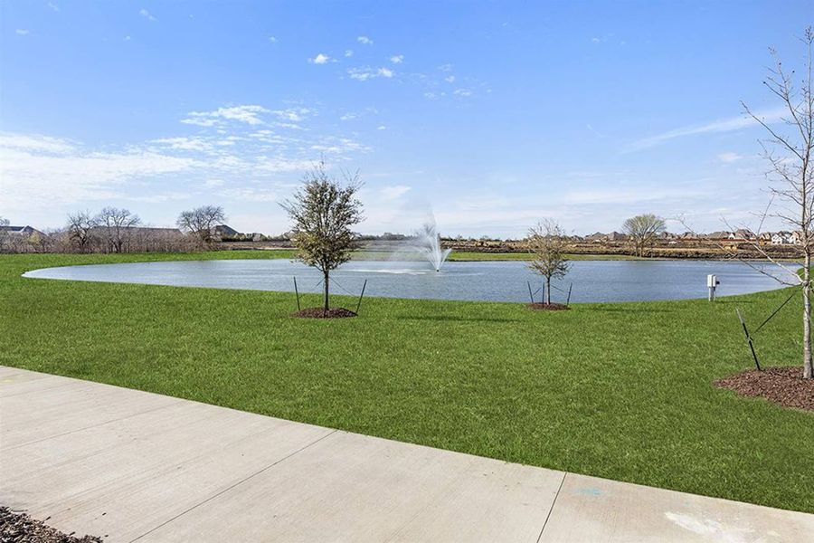 Natural surroundings and green spaces near Wellspring Estates in Celina, TX (Image 8).