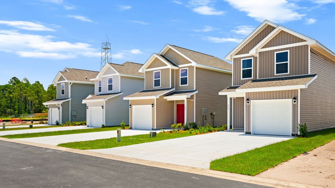 Front exterior of a home in the Salt Pines community, located in Port Saint Joe, FL (Image 12). Front exterior of a home in the Salt Pines community, located in Port Saint Joe, FL (Image 12).