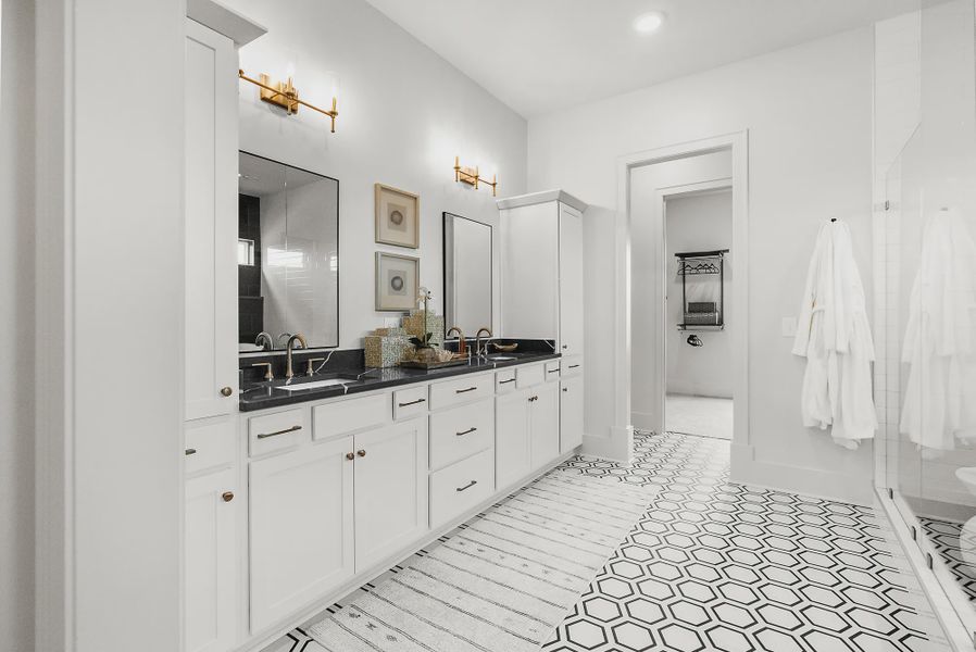 Furnished interior in a model home at Reeds Vale in Franklin (Image 9).