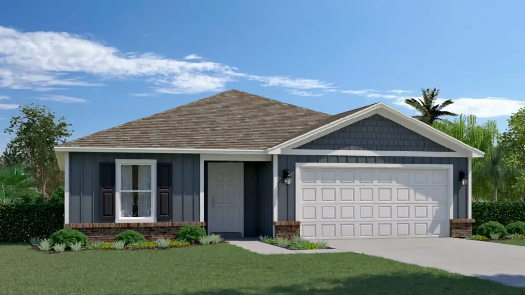 Front exterior of a home in the Cochran Commons community, located in Milton, FL (Image 13).