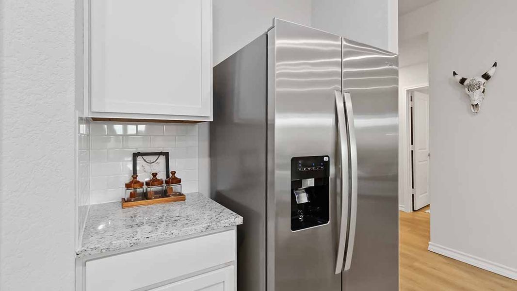 Close-up of interior finishes in a home at The Birch at Spencer Ranch, Boerne (Image 33).