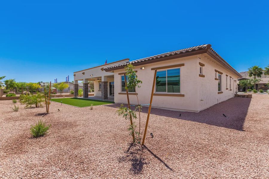 Exterior details of a home in Bellero Estates, Queen Creek (Image 25).