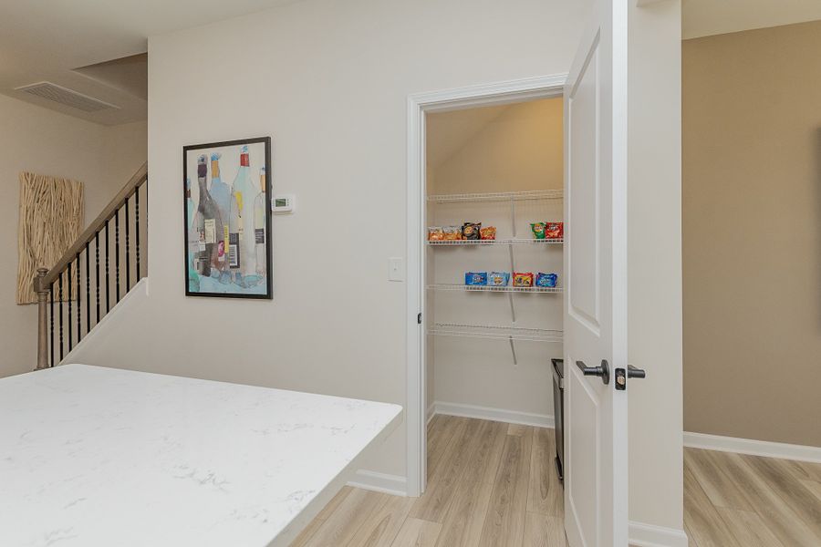 Furnished interior in a model home at Dawson Landing in Charlotte (Image 16).